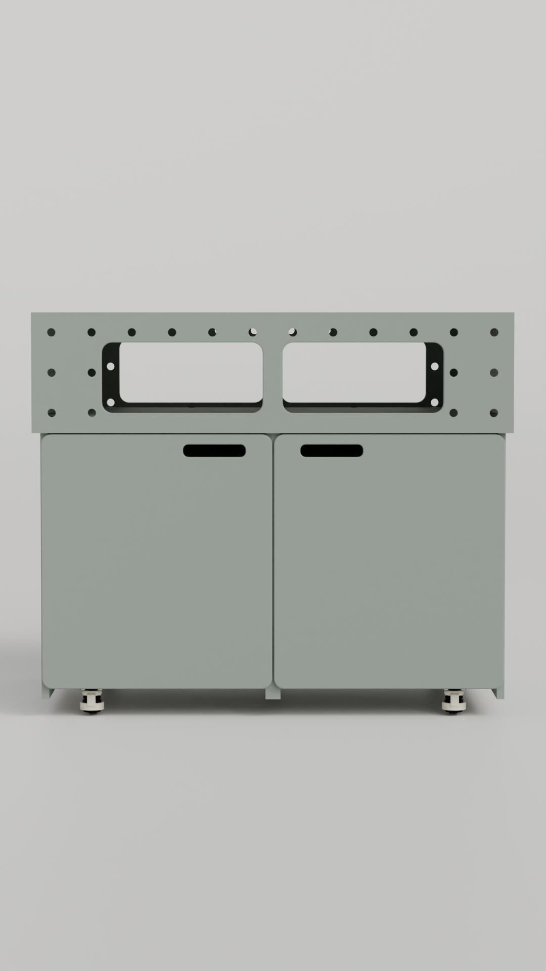 Double Cupboard Workbench