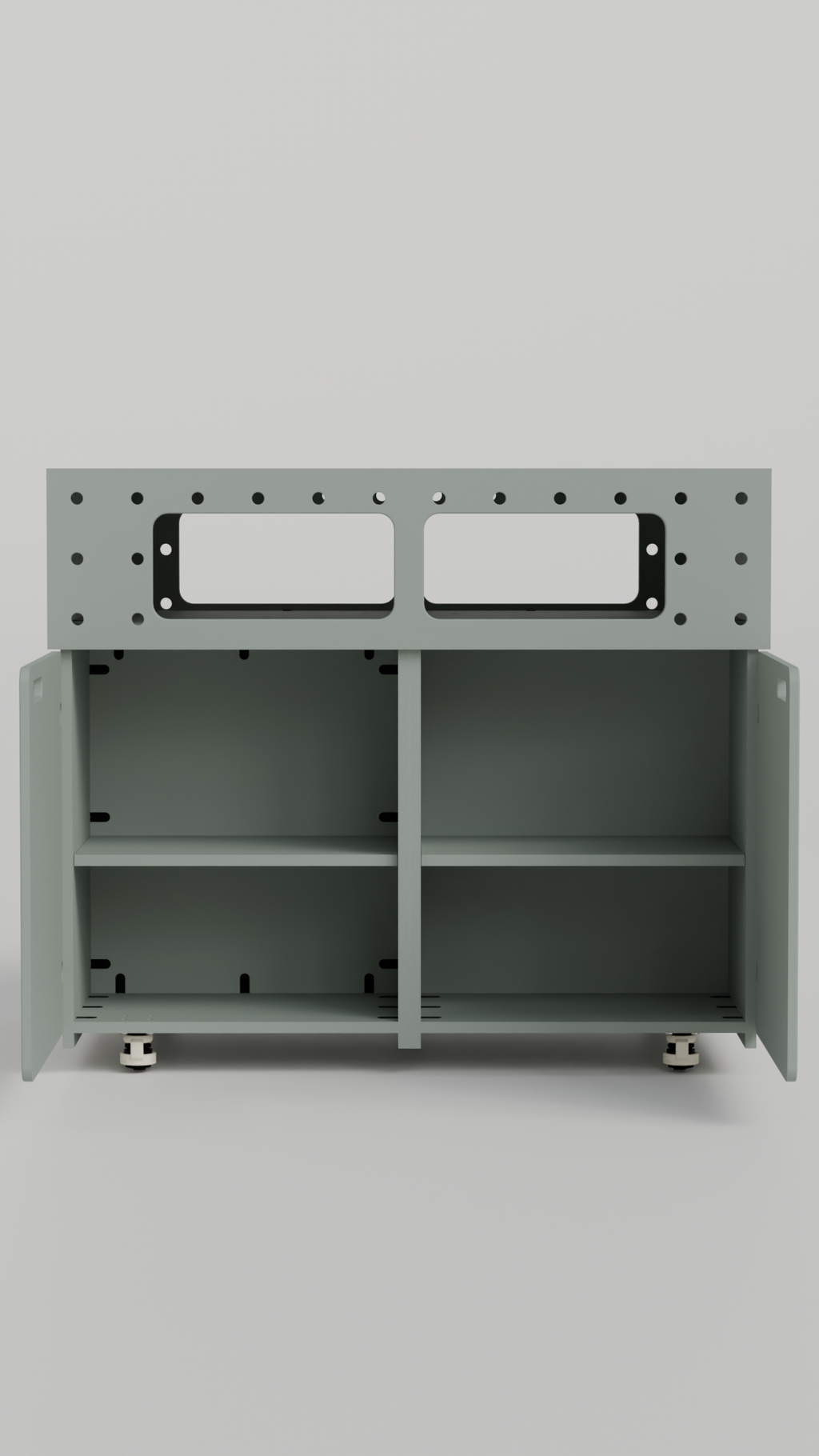 Double Cupboard Workbench