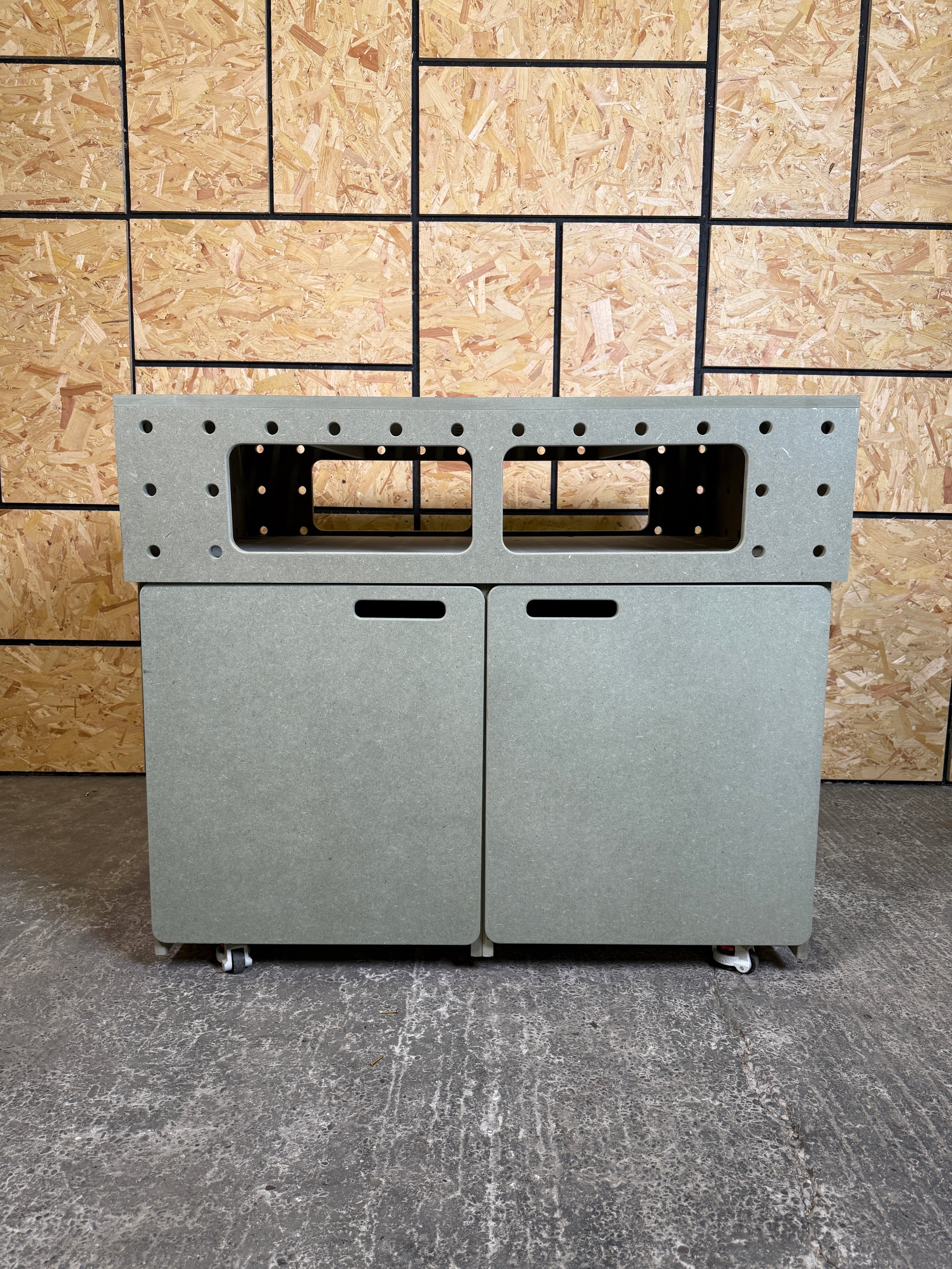 Double Cupboard Workbench